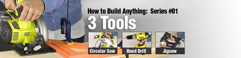 Build with 3 Tools