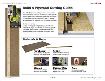 plywood cutting guide