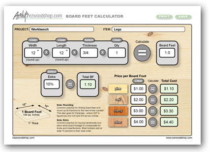 foot calculator