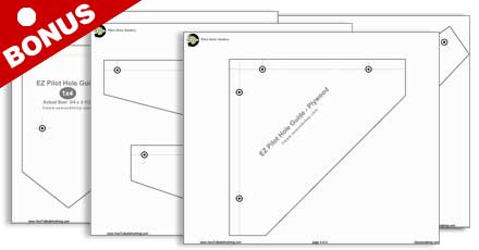 EZ Pilot Hole Guide