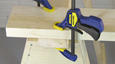 Irwin Quick-Grip Clamps - Easy Woodworking Clamps