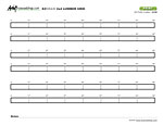 2x4 blank project grid