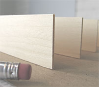 scale wood lumber - 1x12 model wood