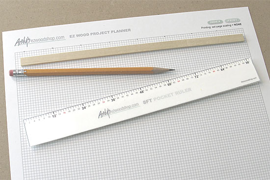 scale wood lumber - plywood  model