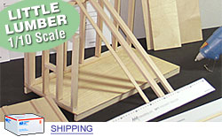 Scale Wood - Basswood Lumber Outdoor