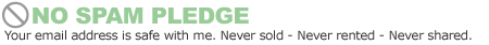 no spam pledge