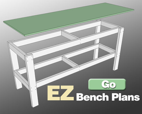 DIY Easy wood workbench plans PDF Plans woodwork shop vacuum | Free 