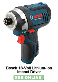 Bosch Impact Driver 18v