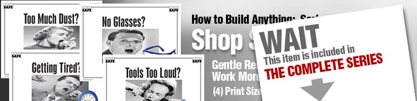 How to Build Anything - Shop Safety Posters