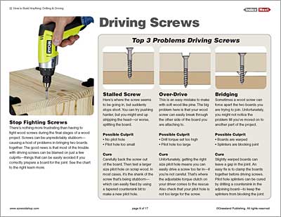 drilling and driving