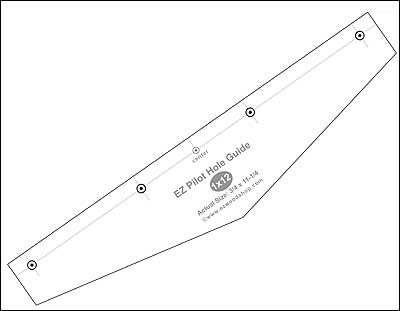 pilot hole guide