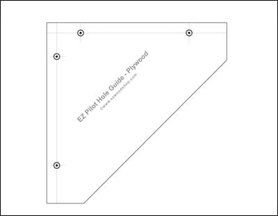 pilot hole guide