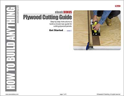 plywood cutting guide