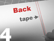 Step 4 - Tape Pages