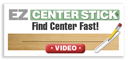 Easy Center Stick Woodworking Tool