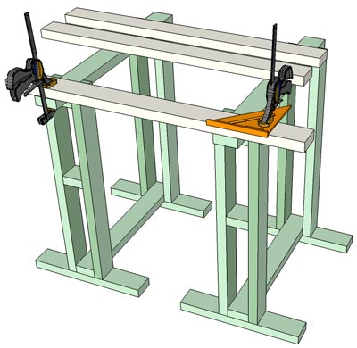 wood cutting station plans