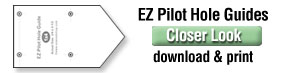 half-lap pilot hole guide