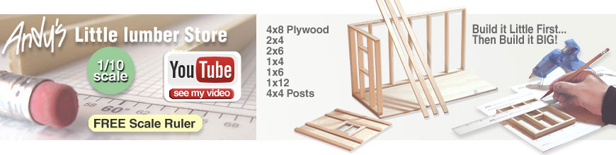 Scale Wood Lumber - Basswood Lumber