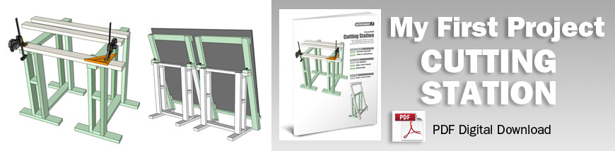 EZ Cutting Station Plans for Wood Projects